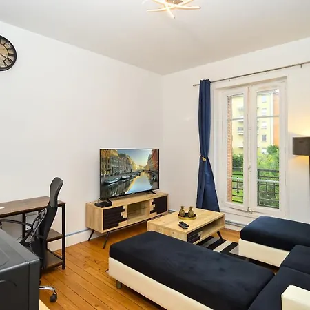 Le Fil Bleu - Centre - Entierement Equipe Апартаменты